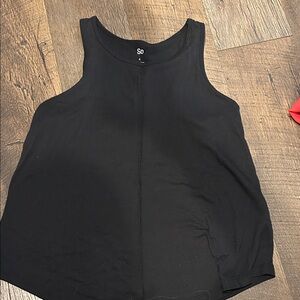 SO Women's Classic Black Tank Top